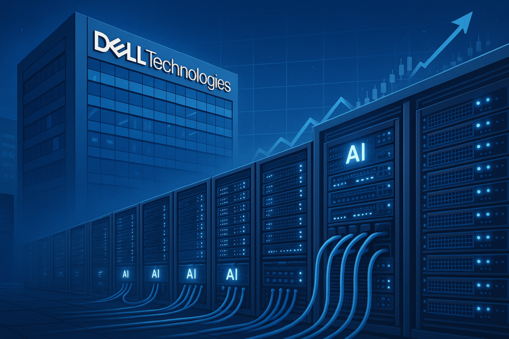 Dell stock price rare pattern points to a rebound as AI boom continues